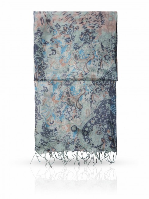 Палантин Женский S-ANIMAL.PAISLEY/BL